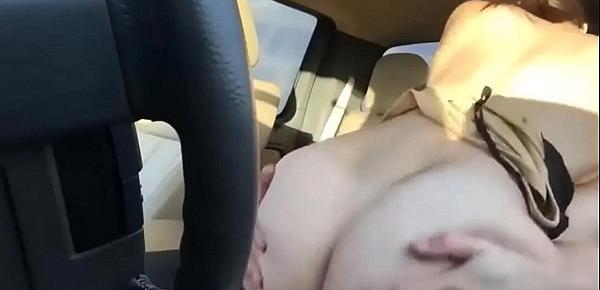  Amateur hot bubble butt brunette fucked in car